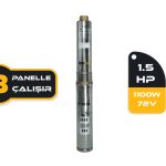 DC Pompa 1.5Hp / 1100W / 72V (4DC6-84-72-1100)