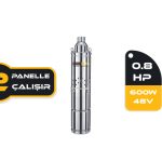 DC pompa 0,8Hp 600W (Screw Type) (4SS600-48N)